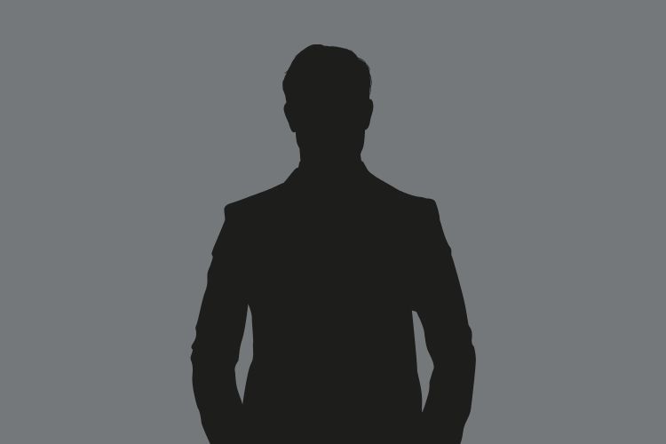 silhouette of a man